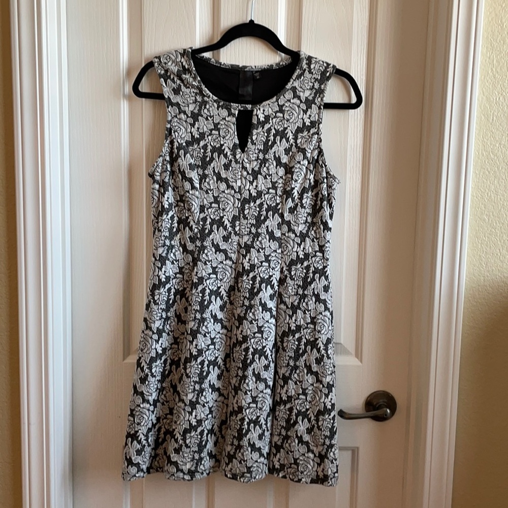Fit and Flare Floral Party Dress, Juniors M